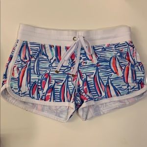 Lilly Pulitzer Printed Knit Shorts- Size XS